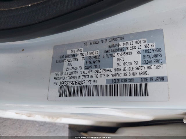 JM3KE2DY9G0694047 Mazda py