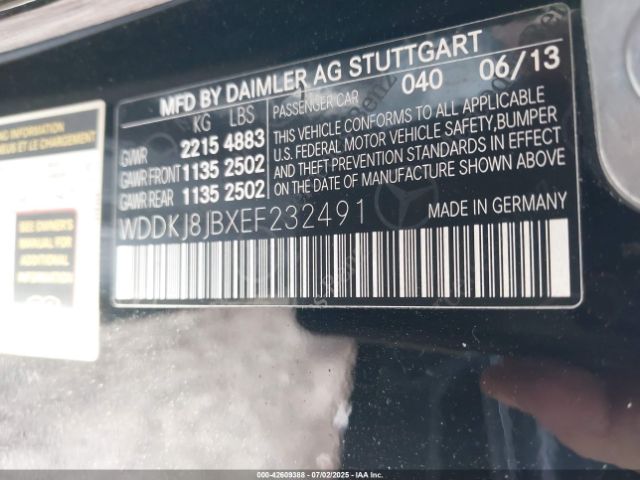 2014 MERCEDES-BENZ E 350 WDDKJ8JBXEF232491 Photo 8
