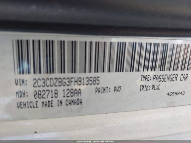 2015 DODGE CHALLENGER 2C3CDZBG3FH913585 Photo 8