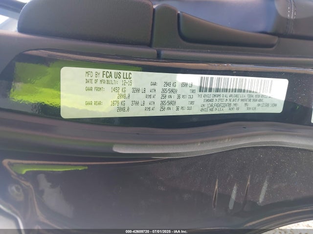 Jeep 2015 2015 1C4RJFAGXFC224709 Image 9