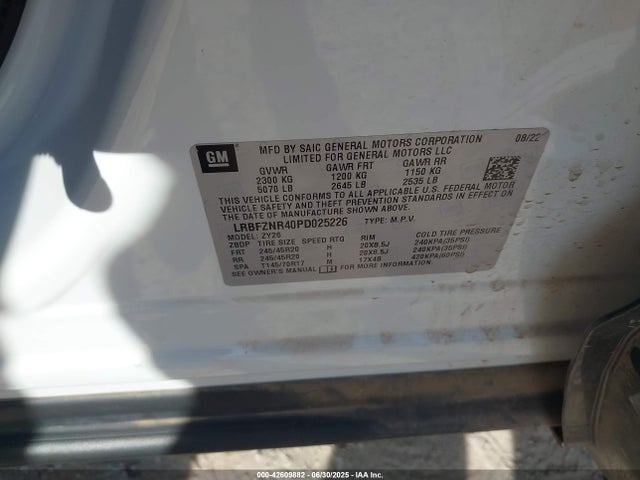 Buick lsy 2023 LRBFZNR40PD025226 Image 9