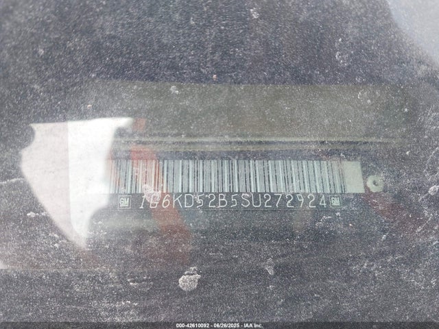 1995 CADILLAC DEVILLE 1G6KD52B5SU272924 Photo 8