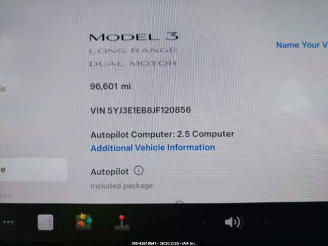 2018 TESLA MODEL 3 5YJ3E1EB8JF120856 Photo 6