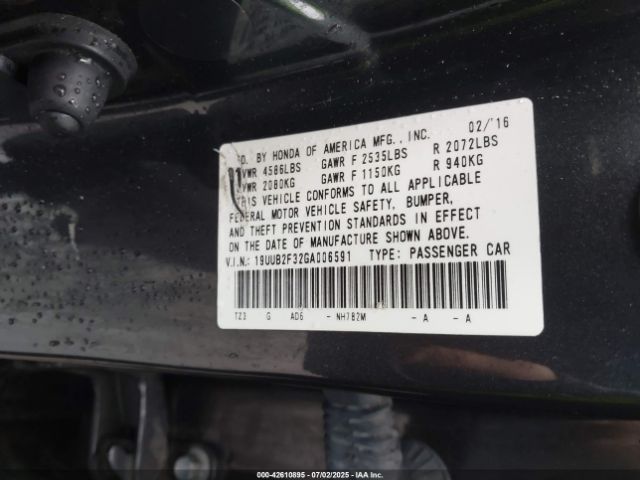 2016 ACURA TLX 19UUB2F32GA006591 Photo 8
