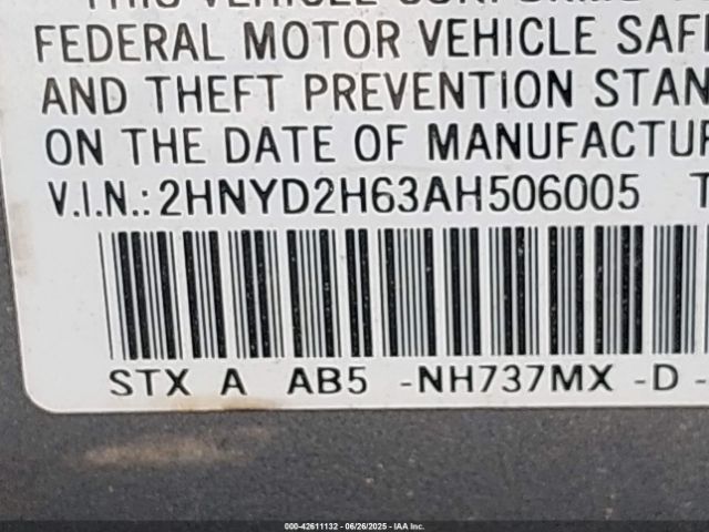 2010 ACURA MDX 2HNYD2H63AH506005 Photo 8