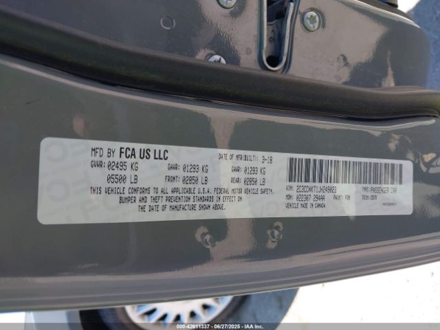 2018 DODGE CHARGER 2C3CDXKT1JH249023 Photo 8