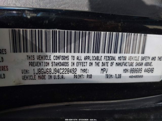2004 JEEP GRAND CHEROKEE 1J8GW68J94C228492 Photo 8
