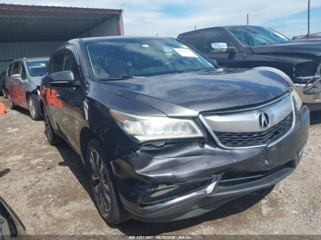 2015 ACURA MDX 5FRYD4H66FB013139 Photo 0