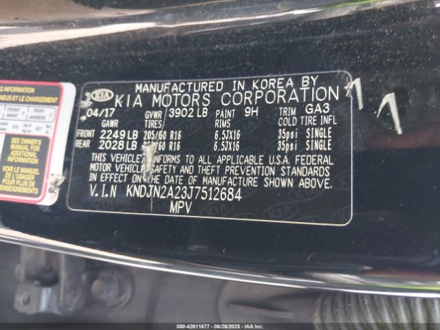 2018 KIA SOUL KNDJN2A23J7512684 Photo 8