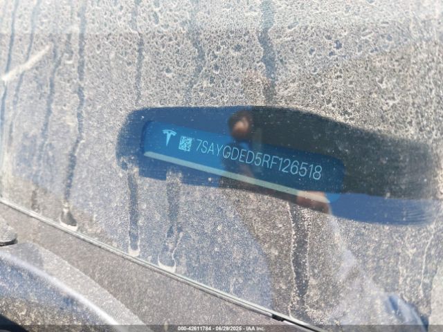2024 TESLA MODEL Y 7SAYGDED5RF126518 Photo 8