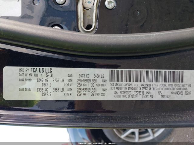 2018 DODGE JOURNEY 3C4PDCEG1JT379931 Photo 8