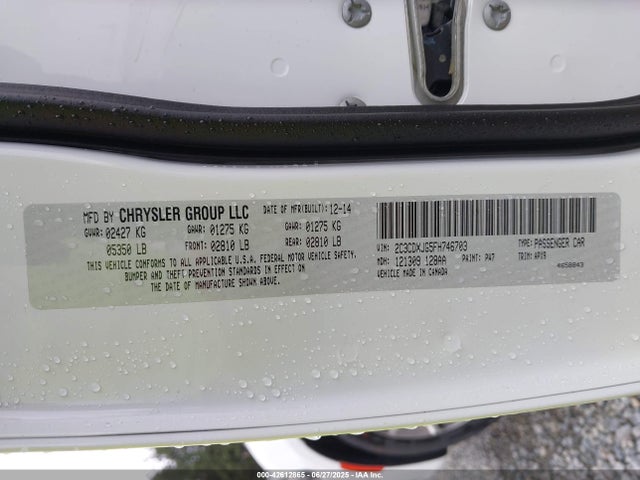 Dodge Charger 2015 2C3CDXJG5FH746703 Image 9