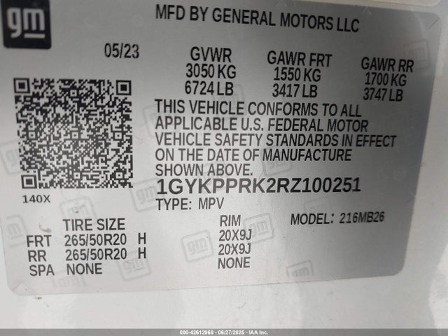 2024 CADILLAC LYRIQ 1GYKPPRK2RZ100251 Photo 8