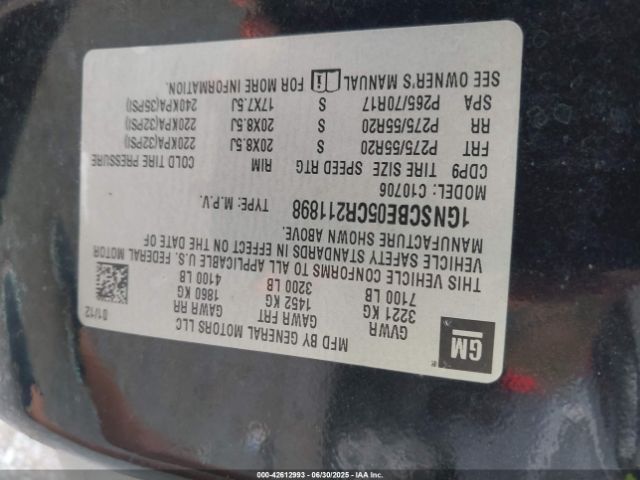 2012 CHEVROLET TAHOE 1GNSCBE05CR211898 Photo 8