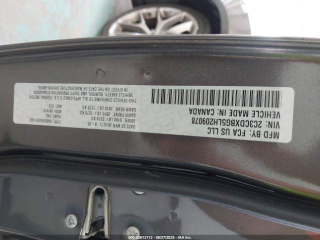 2020 DODGE CHARGER 2C3CDXBG5LH209078 Photo 8