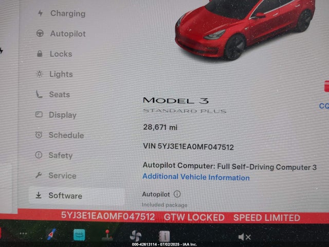 2021 TESLA MODEL 3 5YJ3E1EA0MF047512 Photo 6