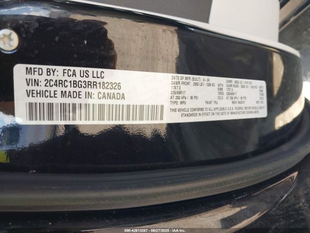 2024 CHRYSLER PACIFICA 2C4RC1BG3RR182326 Photo 8