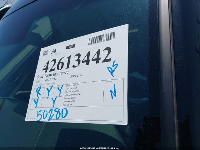 5NPE24AF2KH758096 Hyundai gdi theta-ii