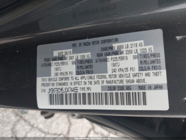 JM3KFBCM5J0474455 Mazda py cylinder deactivation
