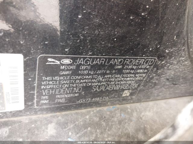 2017 JAGUAR XE SAJAD4BNXHA957204 Photo 8