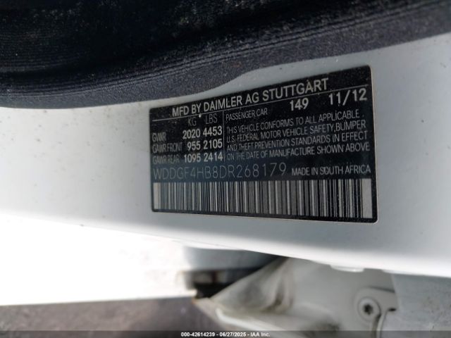 2013 MERCEDES-BENZ C 250 WDDGF4HB8DR268179 Photo 8