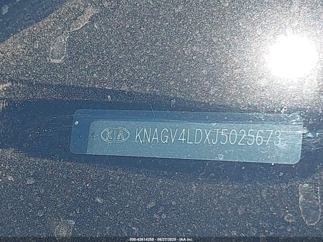 KNAGV4LDXJ5025673 KIA gdi nu