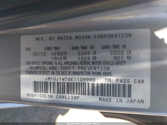 JM1GJ1W56E1109990 Mazda py