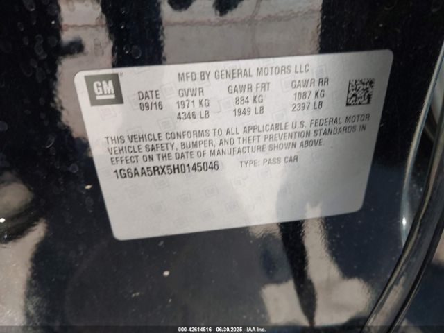 2017 CADILLAC ATS 1G6AA5RX5H0145046 Photo 8