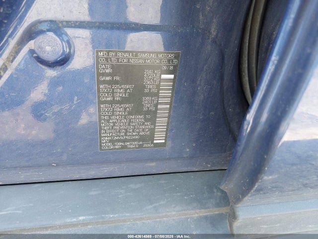 Nissan 2018 2018 KNMAT2MV9JP622490 Image 9