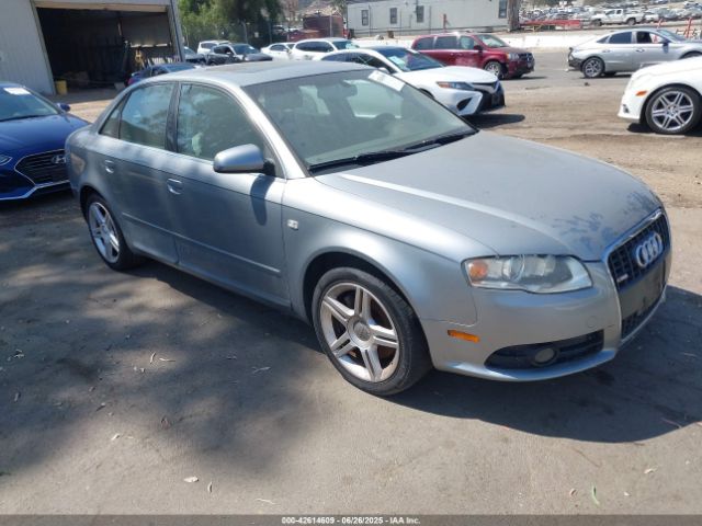 2008 AUDI A4 WAUAF78E28A041678