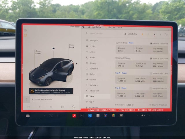 2025 TESLA MODEL Y 7SAYGDED0SA379085 Photo 6