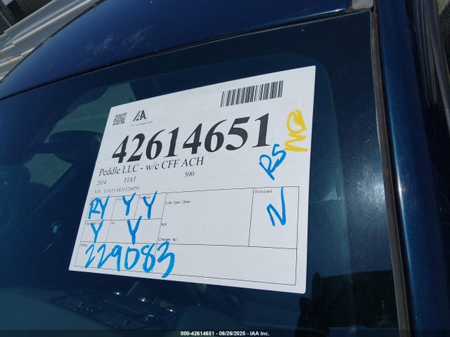 3C3CFFAR3ET269295 Fiat 2014