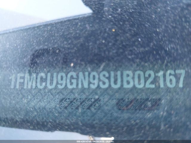 1FMCU9GN9SUB02167 Ford dragon gtdi