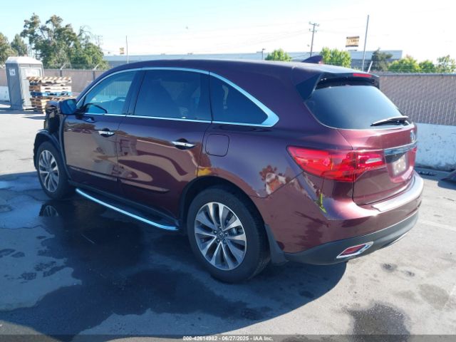 2016 ACURA MDX 5FRYD4H46GB024500 Photo 2