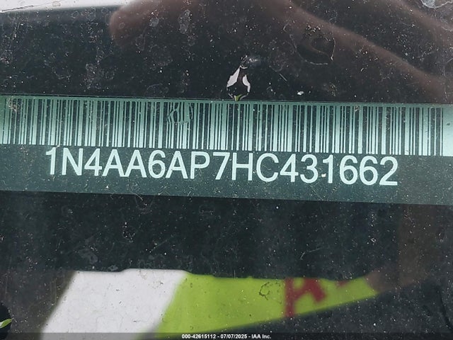 Aukcja sprzedaży 2017 Nissan Maxima 3.5 Sl, vin: 1N4AA6AP7HC431662, numer aukcji: 42615112