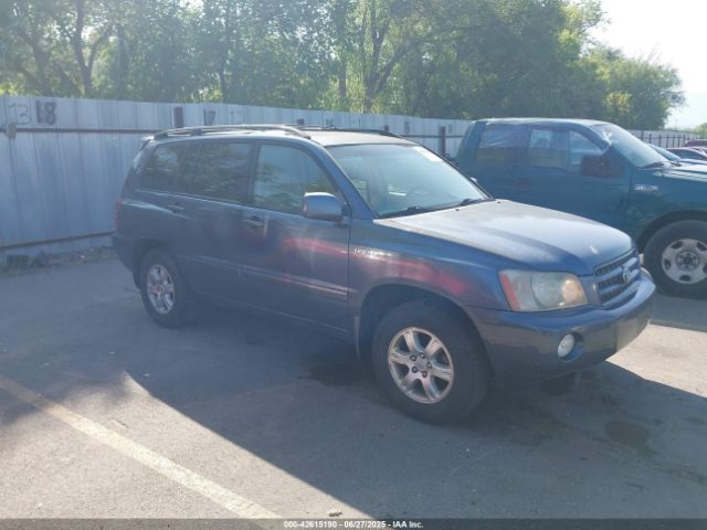 2002 TOYOTA HIGHLANDER JTEHF21A120046276