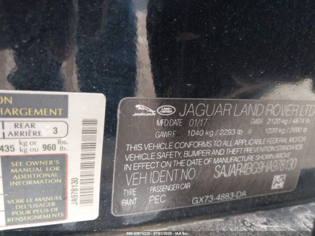 2017 JAGUAR XE SAJAR4BG9HA978130 Photo 8