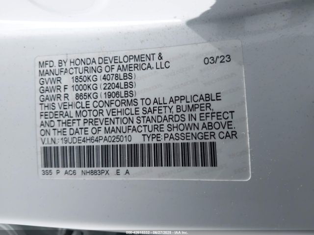 2023 ACURA INTEGRA 19UDE4H64PA025010 Photo 8