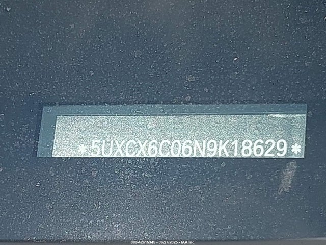 5UXCX6C06N9K18629 BMW X7