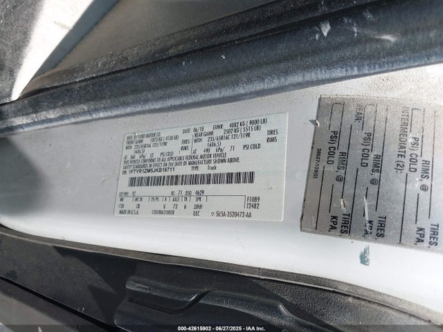 1FTYR1ZM5JKB16711 Ford 2018