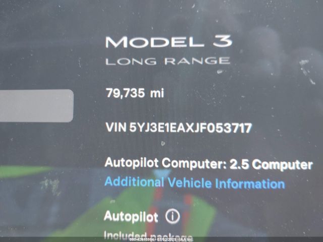 2018 TESLA MODEL 3 5YJ3E1EAXJF053717 Photo 6
