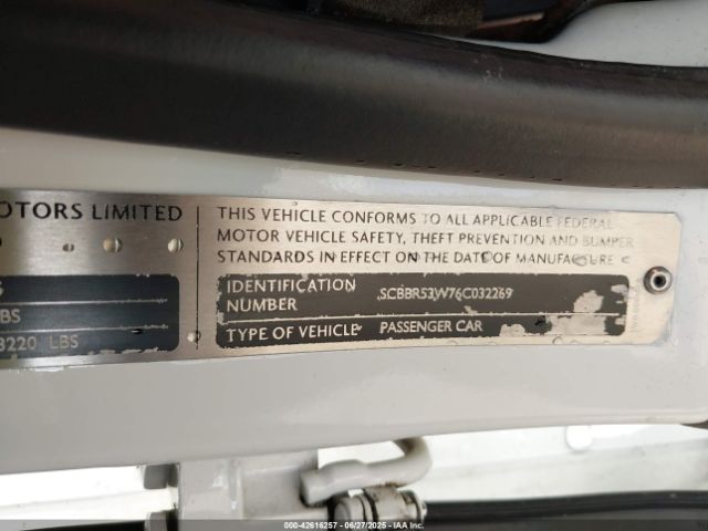 2006 BENTLEY CONTINENTAL FLYING SPUR SCBBR53W76C032269 Photo 8