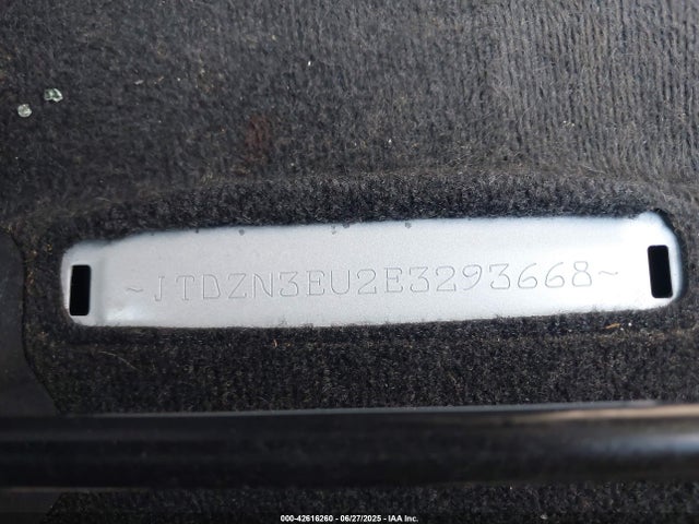 JTDZN3EU2E3293668 Toyota 2zr-fxe+5jm