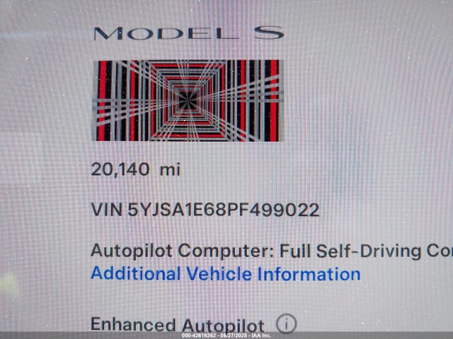 2023 TESLA MODEL S 5YJSA1E68PF499022 Photo 6