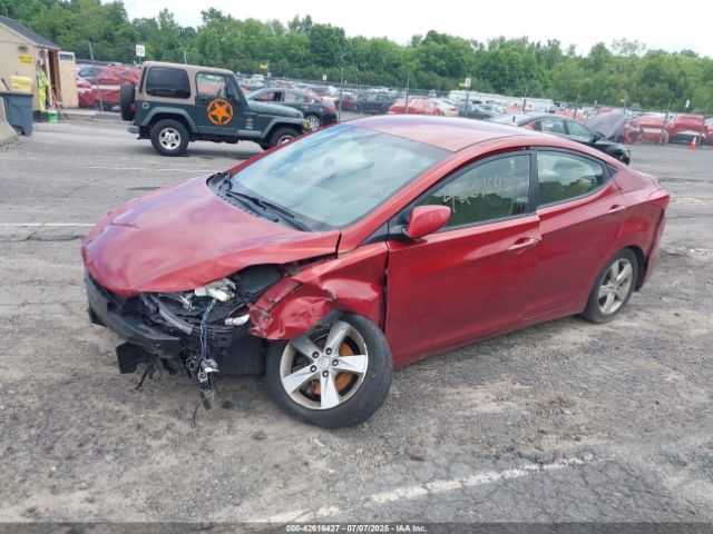 2011 HYUNDAI ELANTRA KMHDH4AE7BU103936 Photo 1