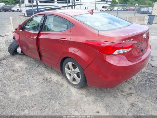 2011 HYUNDAI ELANTRA KMHDH4AE7BU103936 Photo 2