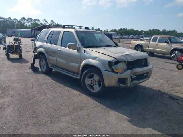 2001 INFINITI QX4 JNRDR09Y11W224957