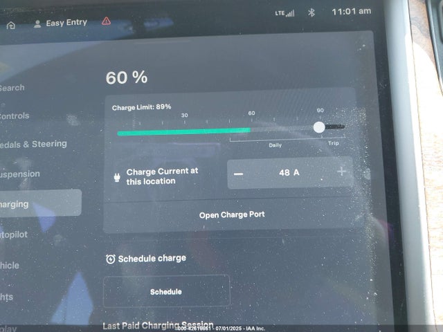 42616661 :رقم المزاد ، 5YJSA1E29JF262494 vin ، 2018 Tesla Model S مزاد بيع