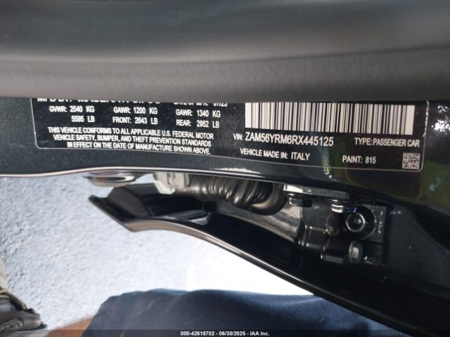 2024 MASERATI QUATTROPORTE ZAM56YRM6RX445125 Photo 8