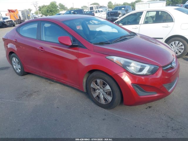 2016 HYUNDAI ELANTRA KMHDH4AE9GU643179